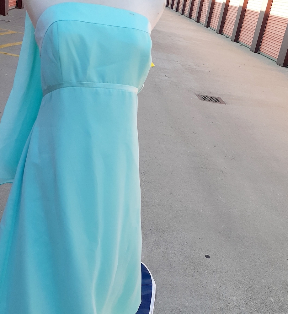 JORDAN powder blue bridesmaid sz 14 Maxi dress